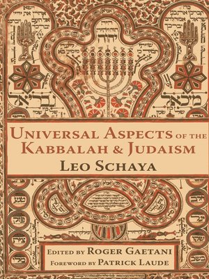 cover image of Universal Aspects of the Kabbalah and Judaism